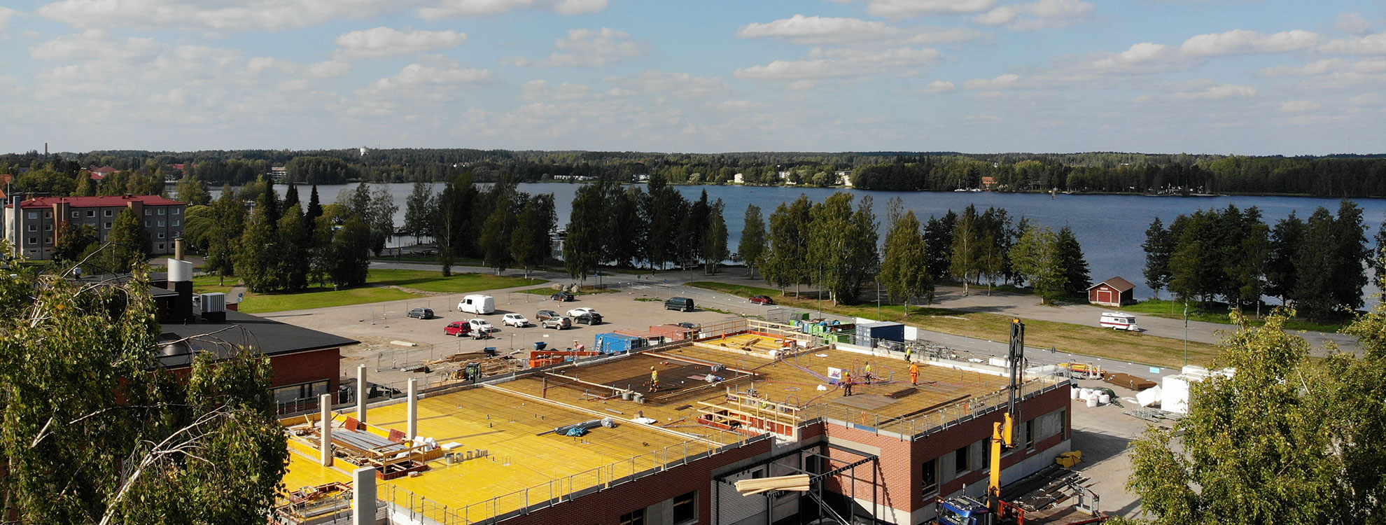 Ilmakuvaa Sylväältä.